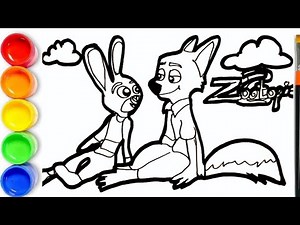 How to draw Zootopia