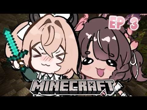 【MINECRAFT】 Phoebe and Nimi's Adventures in Minecraft | Ep. 3