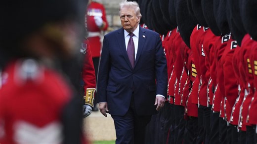 Trump met by King Charles, royals at Windsor Castle on U.K. state visit
