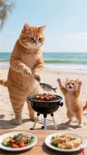 Weekend Getaway with Adorable Cats | Cam & Cue’s Relaxing Holiday Adventure ☀️🐱