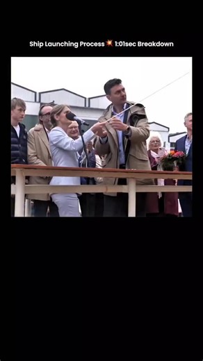 amueffect | The post features a 1:01-second TikTok video showing the ship launching process, highlighting how a newly built vessel is carefully... | Instagram