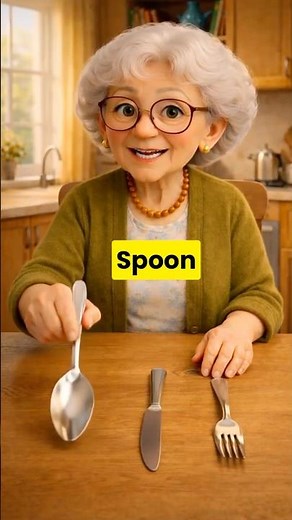 Learn Cutlery & Crockery vocabulary in English 🍽️ #learnenglish #vocabulary #englishlesson #esl