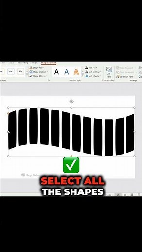 Magic Slides Ai in PowerPoint #Shorts