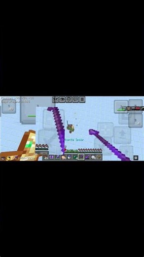 Mace attribute swapping in Minecraft bedrock edition #minecraft #bedrockedition #minecraftmace