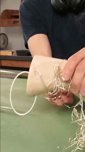 Beautiful LED Wooden Lamp