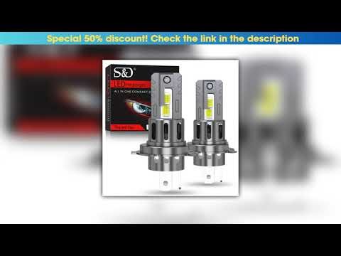 Flash Sale 30000LM H4 LED Headlights 48pcs 3570 CSP Chips Turbo Fan Canbus 9003 H4 led Bulb Lamps f