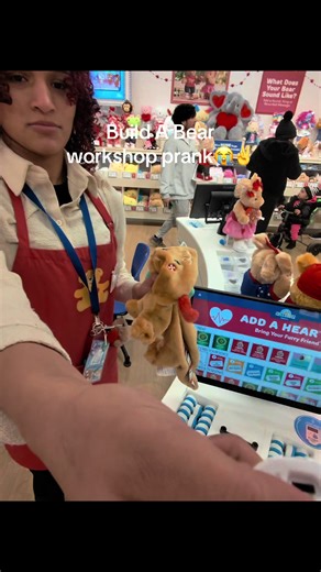 🗣️GETT OUUU😭✌️ | build a bear prank