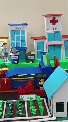 waste management ♻️ science project ✨