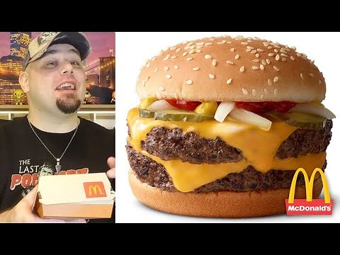 McDonald's Double Quarter Pounder with Cheese Review