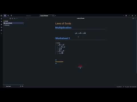 How I do math in Obsidian