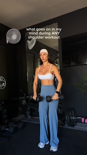 GABRIELLA ABUTBOL HODGES🦋 on Instagram: "please😆 I can’t even make this up. shoulder workouts have me feeling some type of way lol #fitness #fitness #fit"