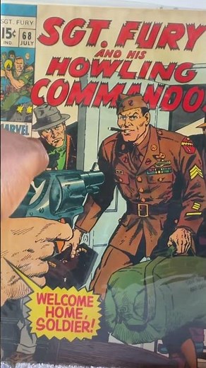 Sgt. Fury and his howling commandos Marvel comics #68