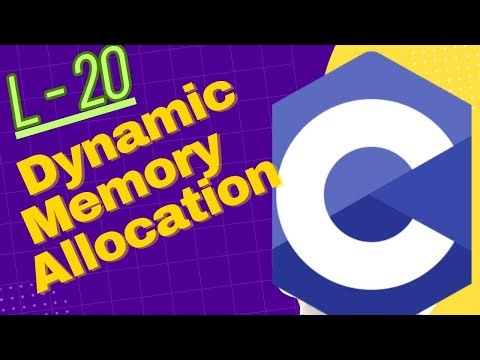 Dynamic memory allocation 'C' language #engeenering #cprogramming