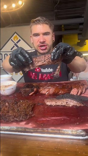 DALLAS TEXAS'S BIGGEST BBQ PLATTER CHALLENGE COST $200 IF FAILED! Joel Hansen