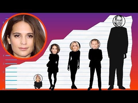 How Tall Is Alicia Vikander? - Height Comparison!