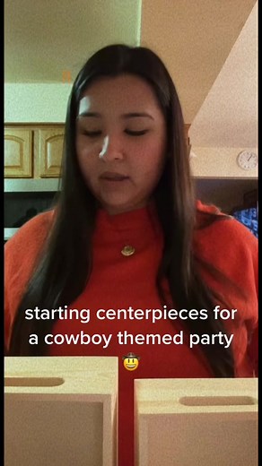 DIY Cowboy Themed Centerpieces for a Party