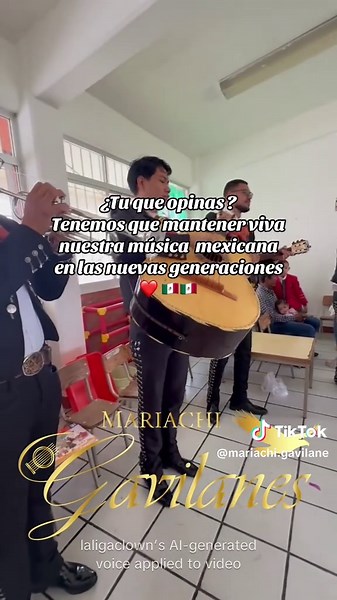La alegría de los niños con música de mariachi