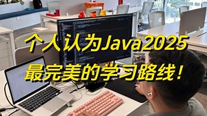 Java学习必看！！！个人认为Java2025最完美的学习路线！