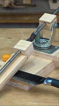 Create a DIY Wooden Hand Sharpening Jig with Knife #woodworking #sawblade
