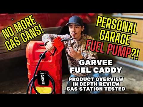 Gas Cans SUCK Now - Use This Instead! - GARVEE Fuel Caddy 15 Gallon Portable Pump