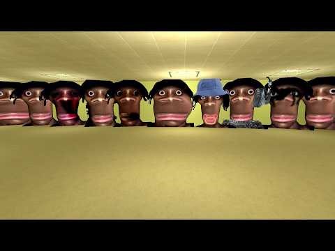 unlimited nextbots in backrooms garrys mod snpc #snpc