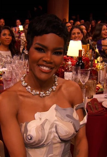 Teyana Taylor admits at the #ActorAwards she was traumatized by “Titanic” as a kid, so she made a vow.