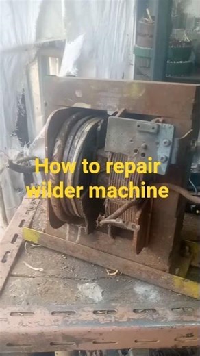 how to repair wilder machine ?