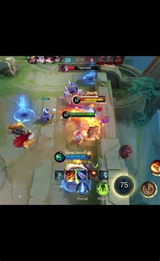 MASHA TIKTOK LAWAN AUTO SURREND! #mobilelegends #mashamlbb #mashamobilelegends #shorts