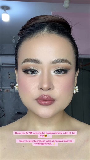 Makeup Removal for Glam Look — Chhaya Makeup Studio Thank You