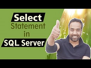 Select statement in SQL Server 2019 with management studio
