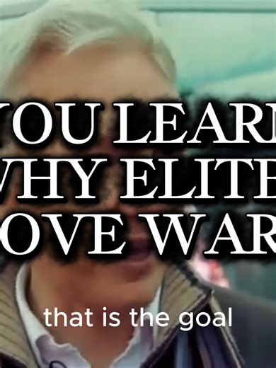 YOU LEARN WHY THEY LOVE WARS