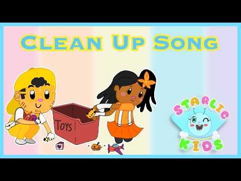 Clean Up Song for Kids | Toddler Learning Song | Preschool Cleanup Routine