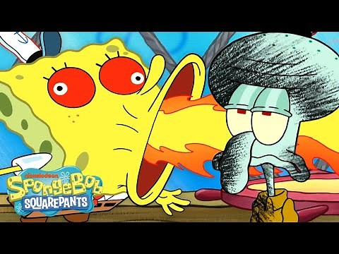 30 Minutes of SpongeBob's Spiciest Foods! 🌶️🔥 | SpongeBob