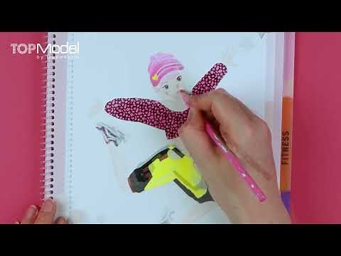 TOPModel Dance Malbuch