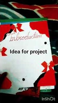 #handmade # idea for project file