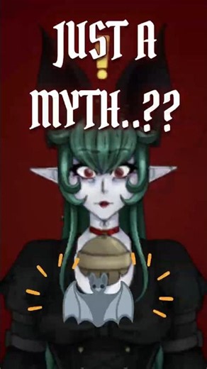 Why vampire bats never forget their prey...🩸 #vtuber #indievtuber #envtuber