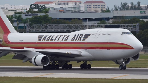 2.4K views · 48 reactions | Boeing 747-4B5(BCF) Cargo Plane Landing at Miami Int'l Airport - Plane Spotting in 4K #aviation #aviationvideo #planes #planespotting #planespotter #airplanes #airplanespotting #airplanespotter #aviationlovers #airplanelandings #airplanetakeoffs #aviationvideography | Florida Aviation | Facebook