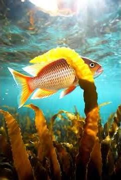 The Most Beautiful Yellow Fish in the Ocean 🌊😍 You Won't Believe These Are REAL! (4K Underwater)