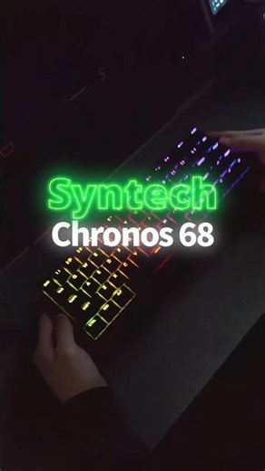 [Syntech] Featuring Rapid Trigger! A High-Spec Keyboard Perfect for Gaming and Daily Use [Chronos68]