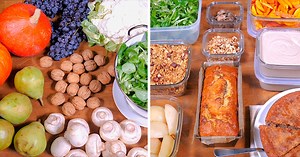 Recette Fondant aux raisins, frites de potimarron… Votre menu de la semaine est prêt en 1H grâce au batch cooking.