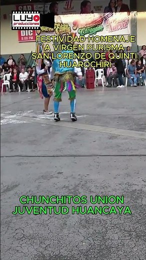 DANZA TIPICA DE "LOS CHUNCHITOS" UNION JUVENTUD HUANCAYA SAN LORENZO DE QUINTI HUAROCHIRI