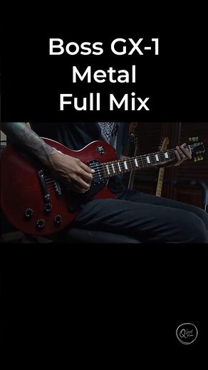 Boss GX-1 - Drop C# Metal/High Gain - Full Mix Demo #bossgx1 #bosspedals #lespaul #metalguitar
