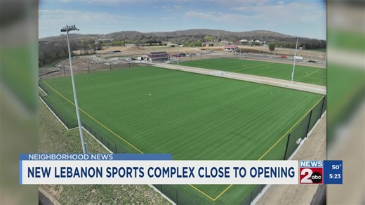 New Lebanon, TN sports complex to open this spring
