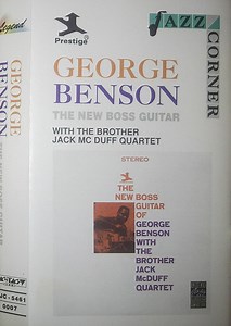 George Benson With The Brother Jack McDuff Quartet - The New Boss Guitar Of George Benson