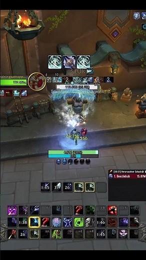 Frost DK Sindragosas Hauch Raid Single Rotation #thewarwithin #frostdk #wow #dps #m+