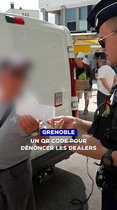 21K views · 182 reactions |  Un QR code... pour dénoncer les dealers ! À Grenoble, où les règlements de comptes liés au trafic de drogue font régulièrement la une de l'actualité, la police expérimente une toute nouvelle technique. Des prospectus ont été distribués aux habitants. Grâce à un QR code, ils peuvent transmettre des renseignements avec une garantie d'anonymat total. L'initiative surprend les habitants. #tf1info #grenoble #police #justice | TF1 INFO | Facebook