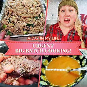 678K views · 7K reactions | Cooking A Big Batch Of Freezer Meals For Friends | Jamerrill Stewart, Large Family Table | Facebook