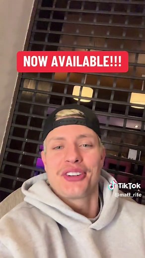 Ticket are now on sale for next years tour!! Get them on my website and i’ll see you soon 🥰 #mattrife #comedy #standup #standupcomedy #funny #tour