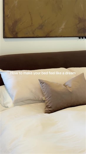 I ALWAYS make sure my bed feels like im sleeping on a cloud & it starts with the sheets. I have been sleeping on tencel sheets for years and when we got our new place it was time to get some new ones. We ended up getting theses brushed tencel ones that my husband and I are obsessed with. I’ve had the standard Tencel Pottery Barn ones for years but I think they changed their manufacturing because they just did not feel the same. Happy to report these were a major upgrade. 🤍 not sponsored just he