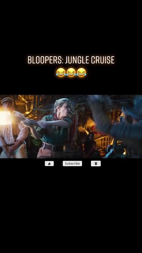 Bloopers: Jungle Cruise 😂😂😂 #blooper #junglecruise #dwaynejohnson #therock #emilyblunt #movie #film #funny #laugh #fy #fyp #viral #tiktok #foryoupage #fypシ゚viral #hopper1972